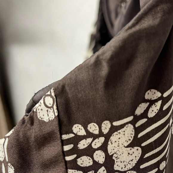 3/$15 Tracy Reese Silk Dress Butterfly Strapless Fit & Flare Midi Print Size 4 - Picture 5 of 8